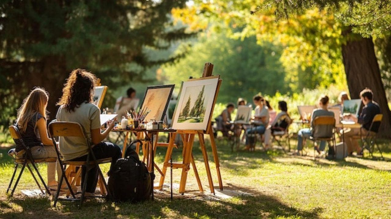 Małe Formy Malarskie w Parku Wilsona; Bring Free Open-Air Art to Poznań