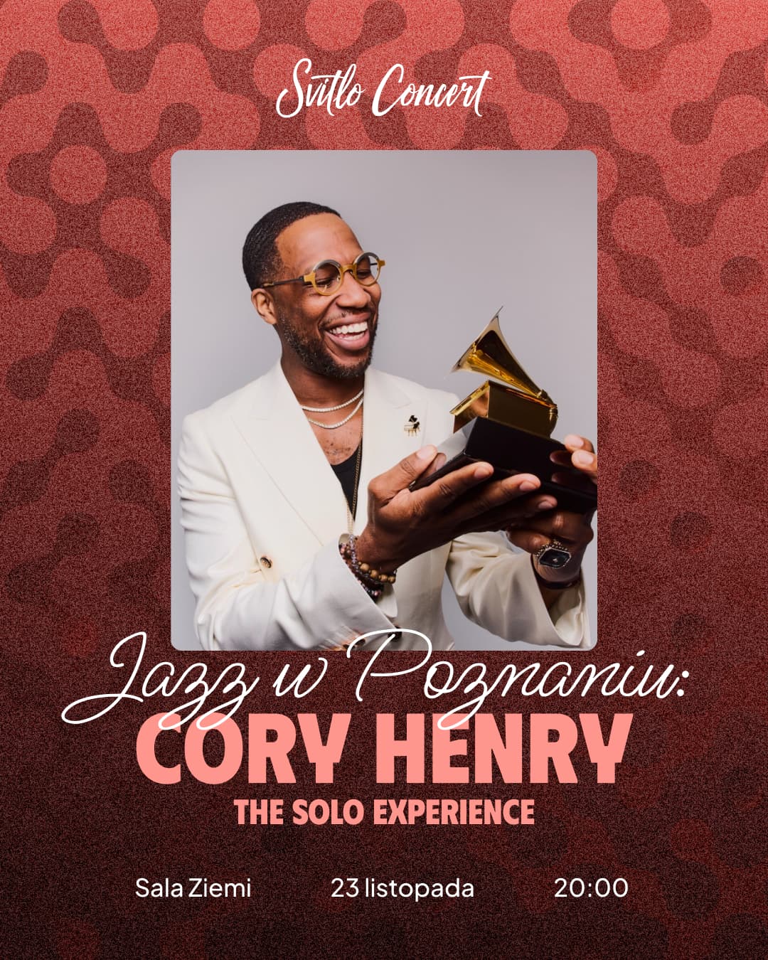 Cory Henry – “The Solo Experience” lands for the first time in Poland, with a stop in Poznań