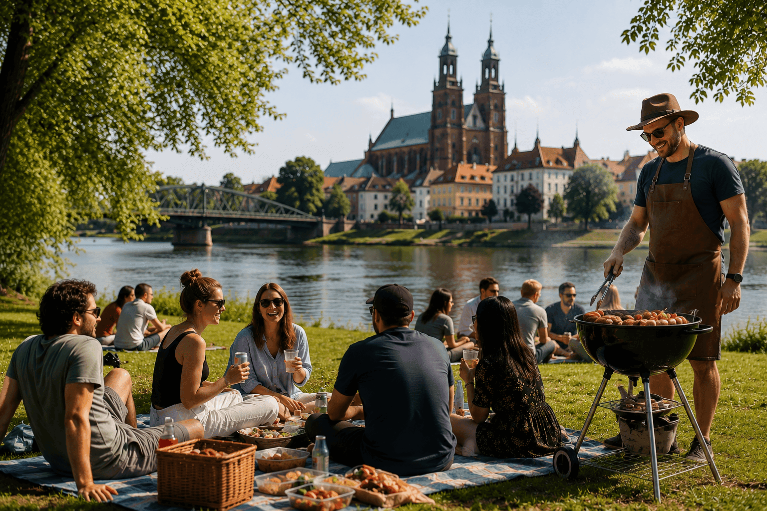 International BBQ on the Warta Brings Poznań’s English-Speaking Community Together