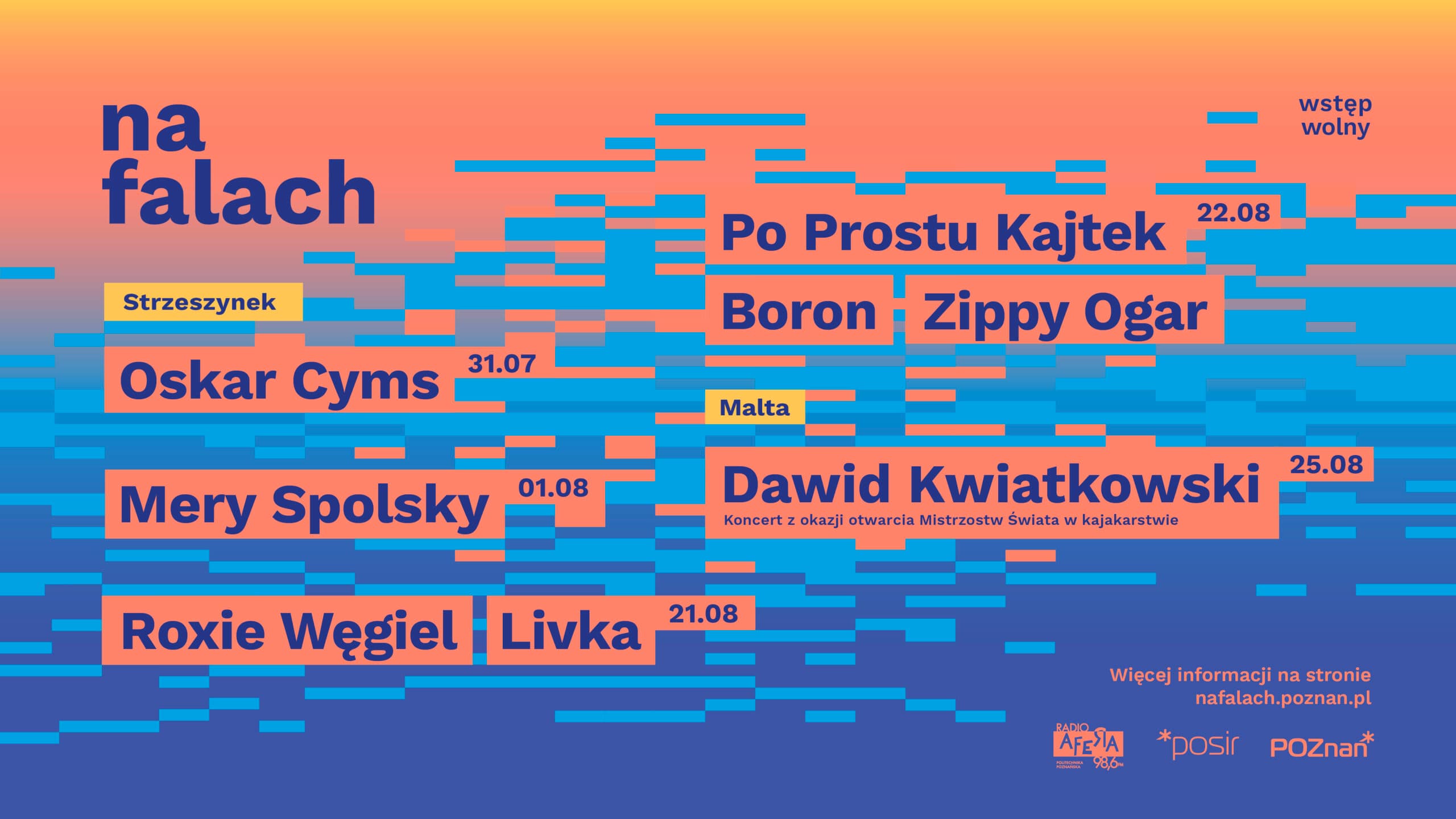 Na Falach 2026 Brings Free Summer Concerts Back to Poznań
