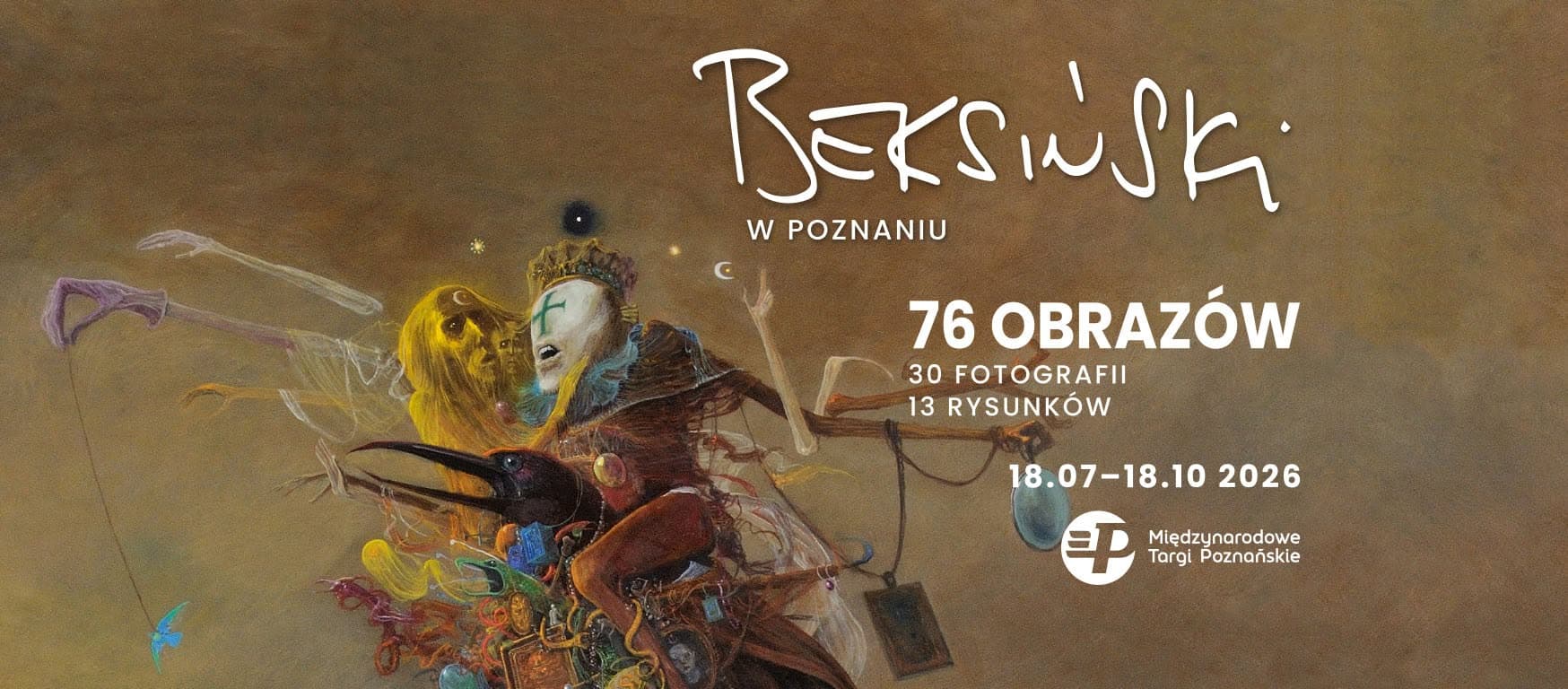 Beksiński Returns to Poznań with Landmark Exhibition After 36 Years