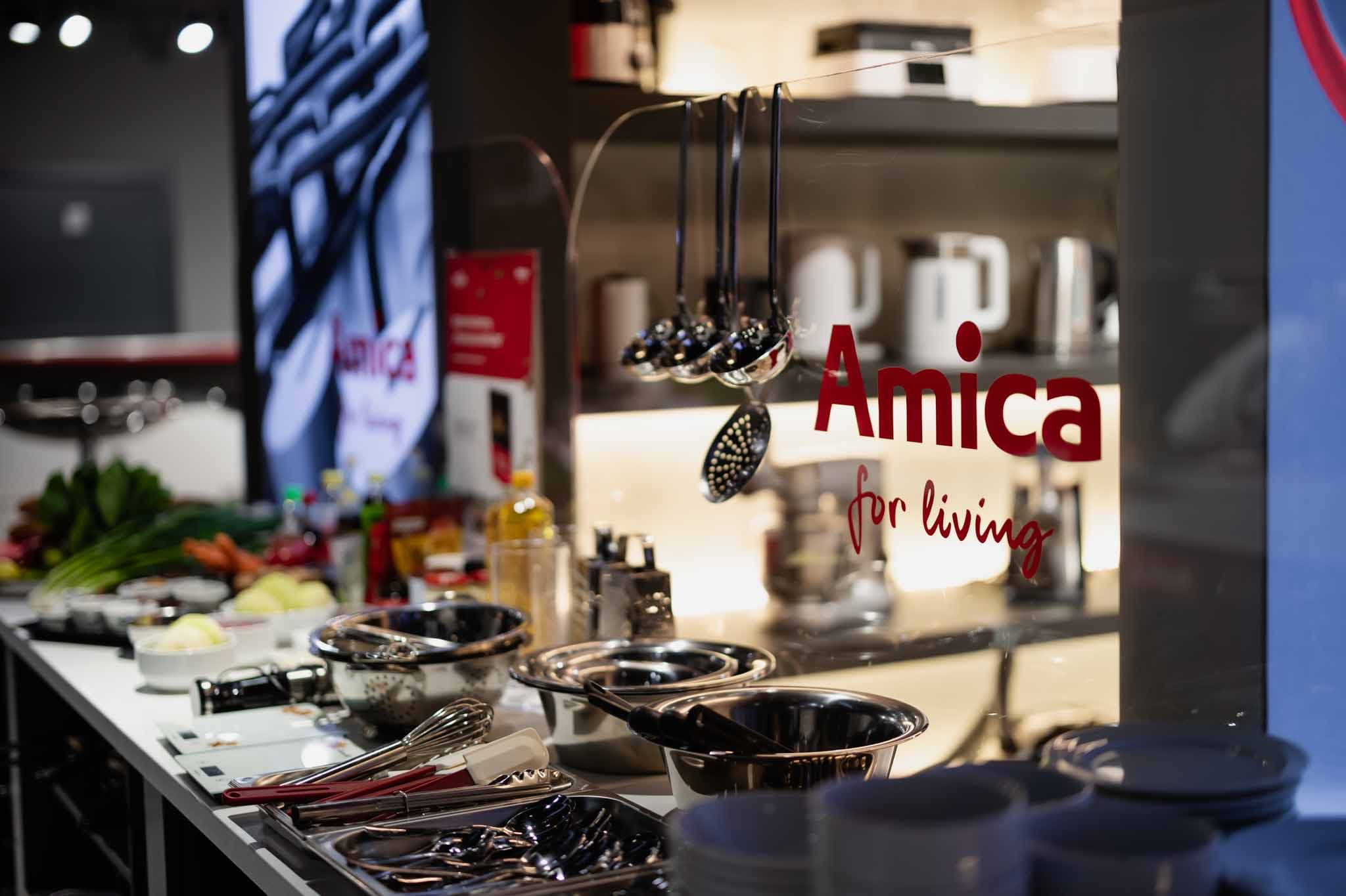 Cook, Taste, Connect at Amica Culinary Academy