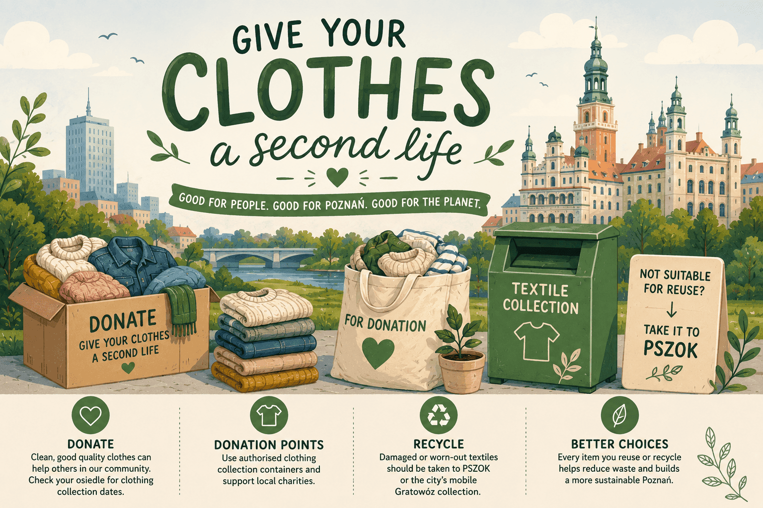 How to Responsibly Get Rid of Old Clothes in Poznań