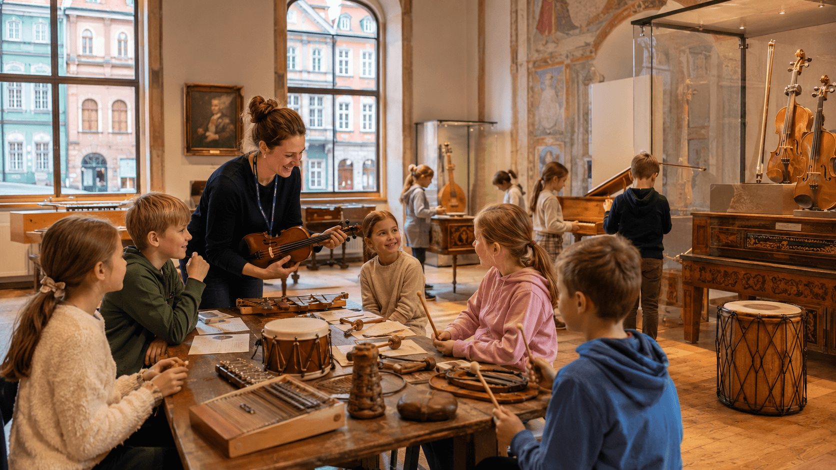 Museum of Musical Instruments Poznań Hosts Creative Summer Workshops for Kids
