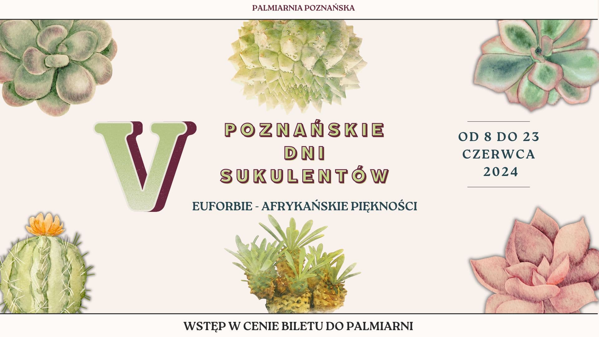 Explore a Succulent Spectacle at Palmiarnia Poznańska